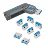 USB prievado užraktas LogiLink AU0045