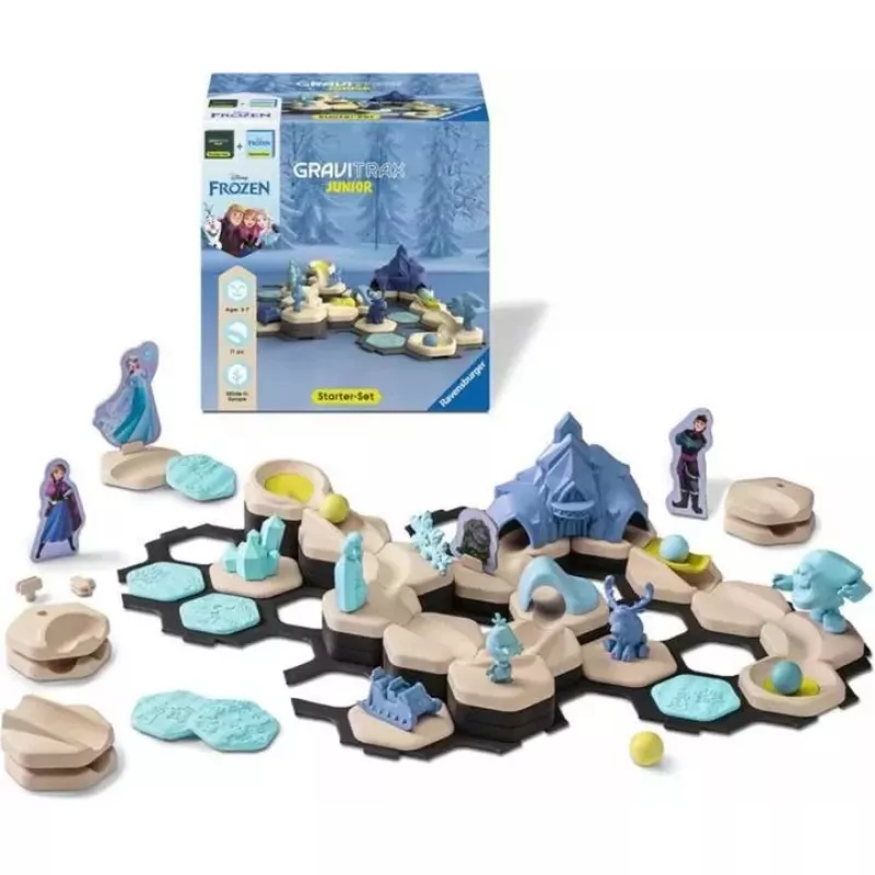 Marble Run Ravensburger GraviTrax Junior Starter Set Frozen – Ravensburger 73385
