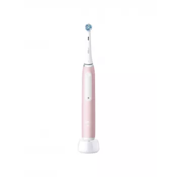Oral-B iO3 Series elektrinis dantų šepetėlis suaugusiems, Blush Pink, 3 režimai