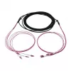 Synergy 21 LWL kabelis Trunk Cable U-DQ ZN BH 4G 50/125 LC/LC OM4 130m būgnas - daugiamodis šviesolaidinis kabelis