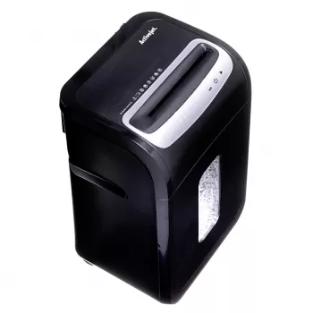 Dokumentų smulkintuvas ActiveJet ASH-2502C — kryžminis pjovimas P-4, 25 lapų, 4x40 mm, 28 L krepšelis, 22,8 cm padavimas, 30 min darbo ciklas