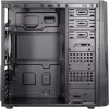 Inter-Tech B-02 Midi Tower korpusas be maitinimo šaltinio
