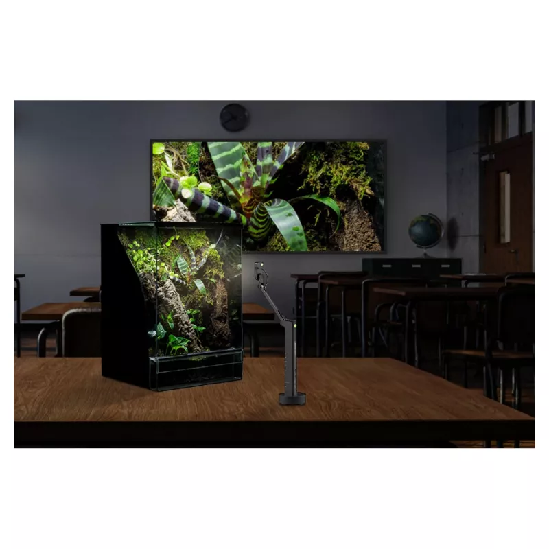 Dokumentų kamera IPEVO VZ-X ULTRA juoda, CMOS 25.4/3.06 mm, 4K 3840×2160, USB/HDMI/Wi‑Fi