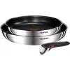 Tefal Ingenio Emotion L897S374 3 dalių keptuvių rinkinys, 24/28 cm, su nuimama rankena
