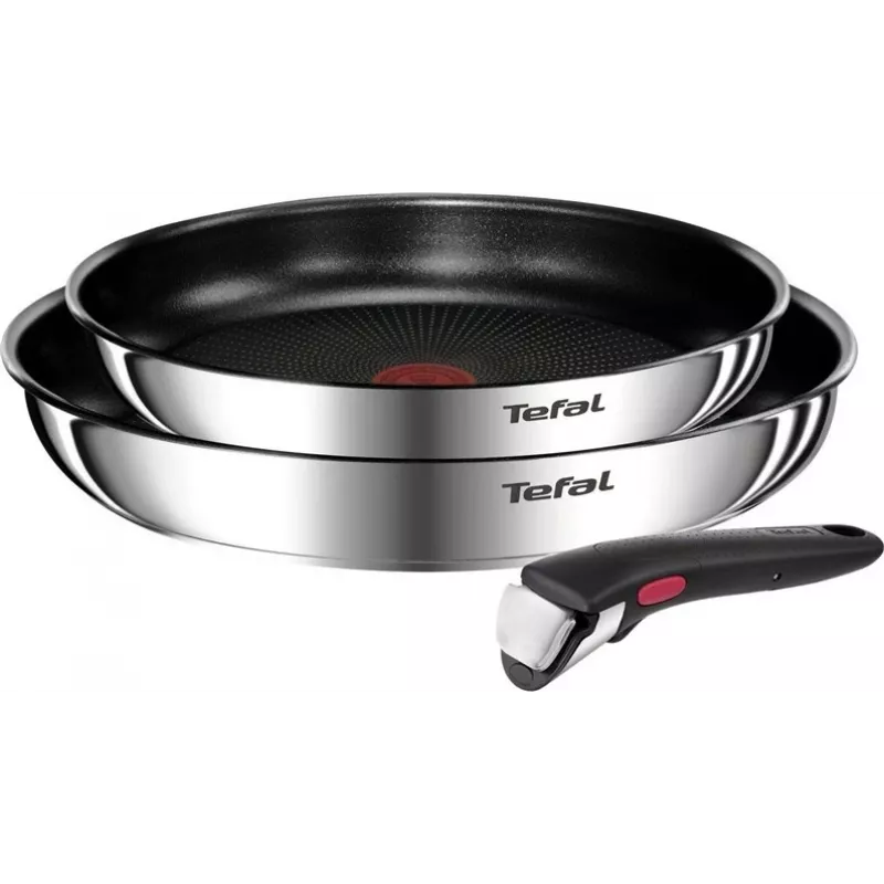 Tefal Ingenio Emotion L897S374 3 dalių keptuvių rinkinys, 24/28 cm, su nuimama rankena