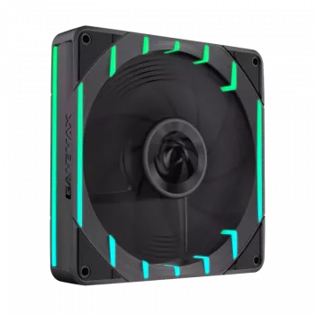 GAMEMAX TORNADO T12 ARGB-R 120mm korpuso ventiliatorius - juodas