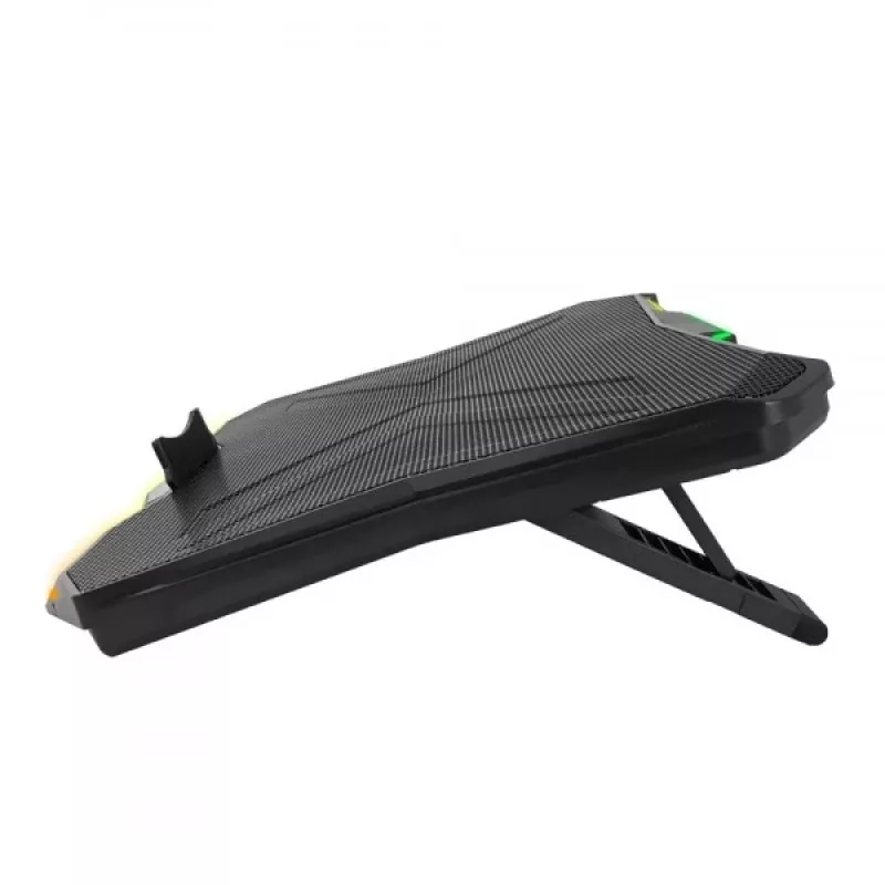 Aušintuvas nešiojamam kompiuteriui ESPERANZA EGC110 43,2 cm (17 colių), 1 ventiliatorius 18 cm, 800 RPM, 63 CFM, USB 2.0, juodas
