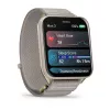 Išmanusis laikrodis GARMIN Venu X1 — 5,08 cm (2 col.) AMOLED 448×486 px, jutiklinis ekranas, Wi‑Fi, GPS, nailono dirželis, 34 g