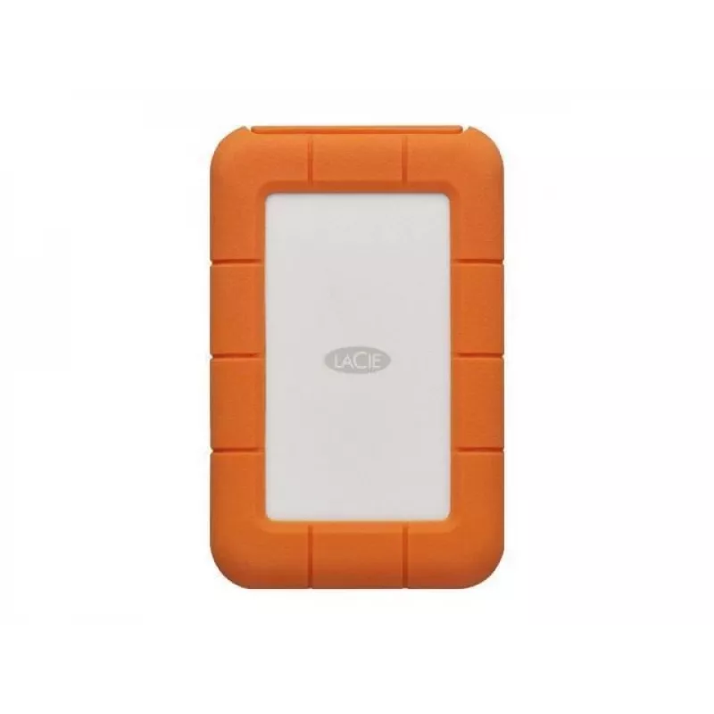 LaCie Rugged USB-C išorinis kietasis diskas 5 TB USB Type-C 3.2 Gen 1 (3.1 Gen 1) pilkai geltonas