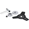 Bosch Professional F016800631 peilių rinkinys krūmapjovei GFR 18V-23 / GRT 18V-33, 6 vnt., 23 cm