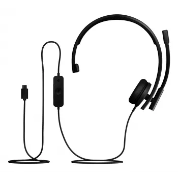 Logitech H570e ausinės – ant ausies, laidinės, USB-C, sertifikuotos Microsoft Teams (981-001427)