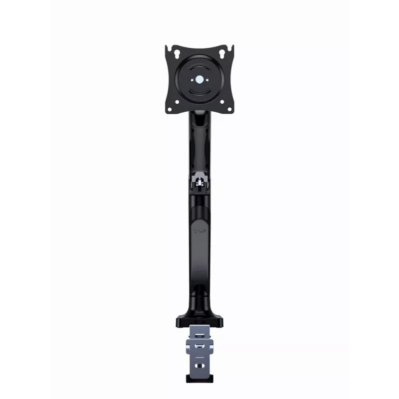 Monitorio laikiklis GEMBIRD MA-DA1-03 17–35 colių ekranams, 10 kg, VESA 75x75–100x100, spaustuvas/per angą, juodas