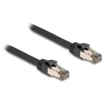 Tinklo kabelis DELOCK 80245 Cat6a U/FTP (STP) 15 m RJ-45 – RJ-45 juodas