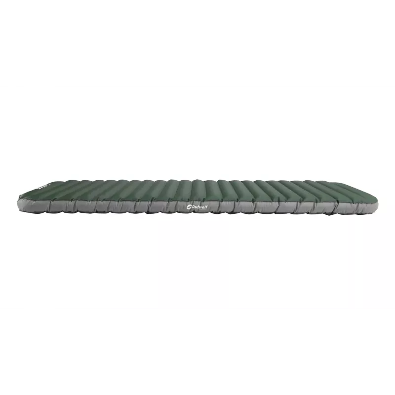Pripučiamas viengubas čiužinys Outwell 400123 — 1950×600×110 mm, poliesteris/PVC, žalias