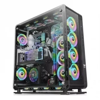 PC korpusas Thermaltake Core P8 TG Full Tower juodas