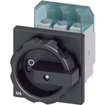Siemens 3LD2203-0TK51 3P juodas pagrindinis valdymo jungiklis