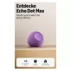 Belaidis garsiakalbis Amazon Echo Dot Max 2025 leidimas - Ametistas - Bluetooth (B0DKLDMHYB)