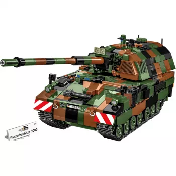 Konstruktorius COBI Panzerhaubitze 2000 1006 dalių Ginkluotosios pajėgos