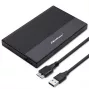 Išorinis dėklas 2,5 inch SATA SSD/HDD QOLTEC 52277 USB 3.0