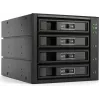 FANTEC BP-T3141, 4x SAS/SATA 6G 3,5/2,5 HDD/SSD 3x5,25 colio Backplane Modulis (2192)