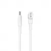 HYPER HyperJuice USB-C / USB-C+Lightning hibridinis kabelis 1.5 m baltas