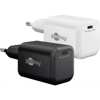 Goobay USB-C PD GaN greitasis įkroviklis Nano 65 W juodas (79155)