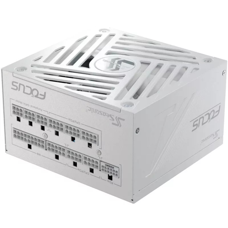 Seasonic FOCUS-GX-1000-V4-WHITE 1000W maitinimo blokas, baltas