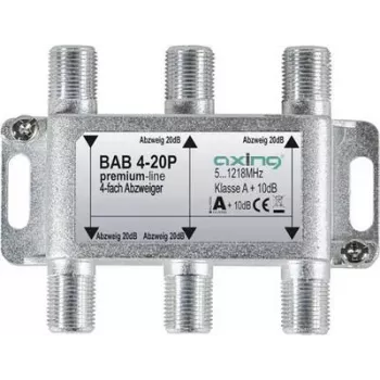Axing BAB 4-20P kabelinis daliklis pilkas