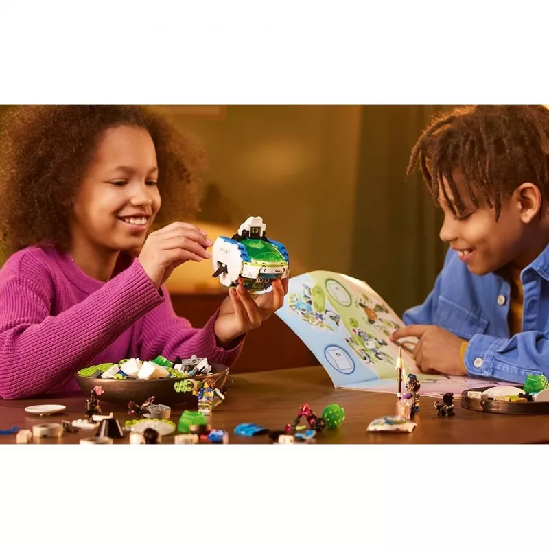 Konstrukcinis žaislas LEGO Mateo ir Z-Blob riterio mechas rinkinys 71485 — minifigūrėlė ir statomas mechas