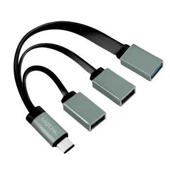 USB-C 3.1 3 prievadų USB centras