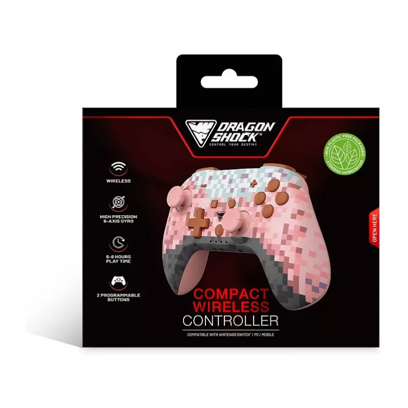 Dragonshock valdiklis Poptop Wireless Cubes rausvas jungiklis