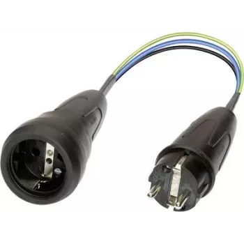 Matavimo adapteris Schuko-Schuko (044131)