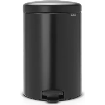 Brabantia 114106 šiukšlių dėžė 20 l apvali juoda (11 41 06)