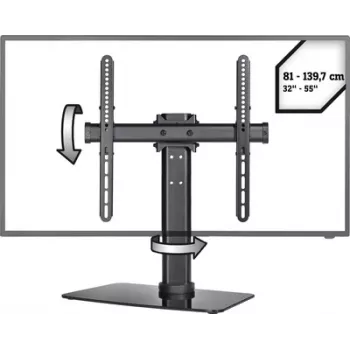 TV stovas SpeaKa Professional SP-TT-05, 32–55 colių, reguliuojamas aukštis, pakreipimas ir pasukimas