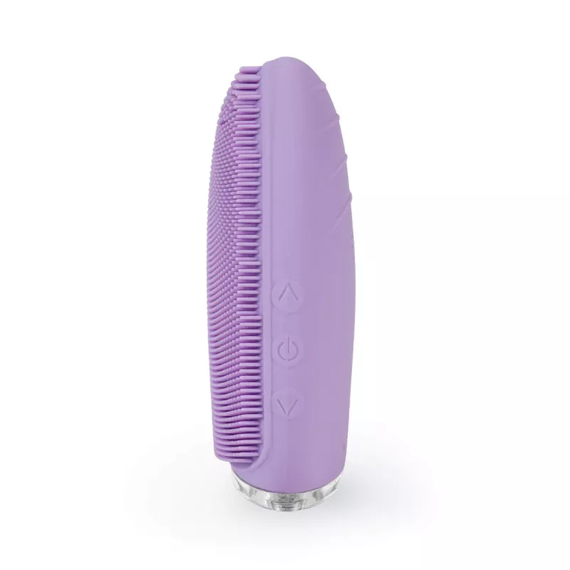 Vibracinis šepetėlis veidui Silk'n Bright violetinis, AC / baterija, visų tipų odai
