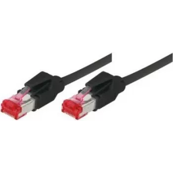 Tecline 718015S Ethernet Patch Laidas Juodas