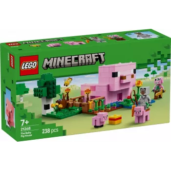 LEGO MINECRAFT 21268 Kūdikio kiaulės namelis