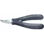Knipex 35 42 115 ESD ESD replės smailianosės 45° lenktos 115 mm