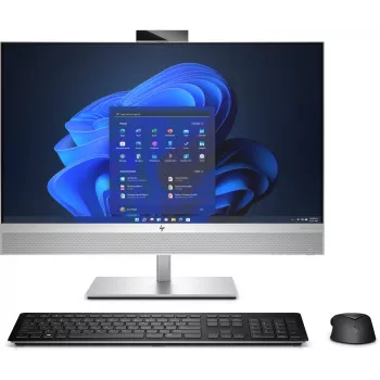 HP EliteOne 870 G9 All-in-One PC A0YY9EA [68,6 cm (27 inch) QHD lietimui jautrus ekranas, Intel i5-14500, 16 GB RAM, 512 GB SSD, Windows 11 Pro]