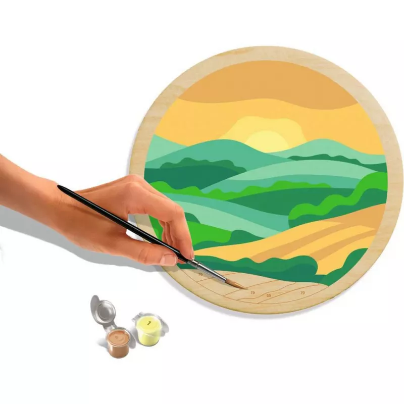 Ravensburger CreArt Wooden Hills 25925 tapyba pagal skaičius ant medžio