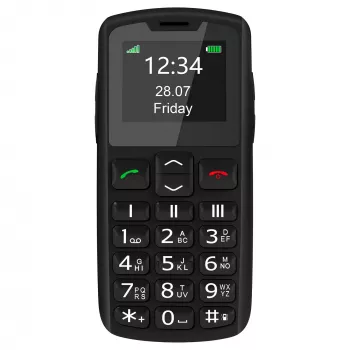 Beafon SL230_EU003B mobilusis telefonas sidabrinis