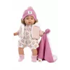 Llorens Babypuppe Lola 38 cm kalbanti lėlė, audinys ir vinilas, rekomenduojama nuo 3 metų