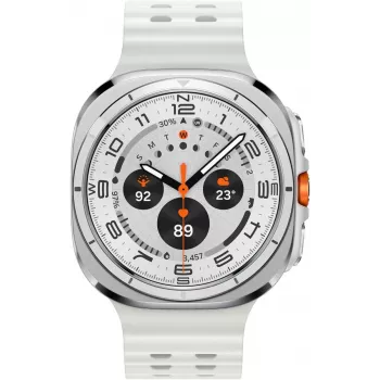 Išmanusis laikrodis Samsung Galaxy Watch Ultra 47 mm Titanium White – AMOLED 1,5 colio, 4G, 64 GB, 590 mAh