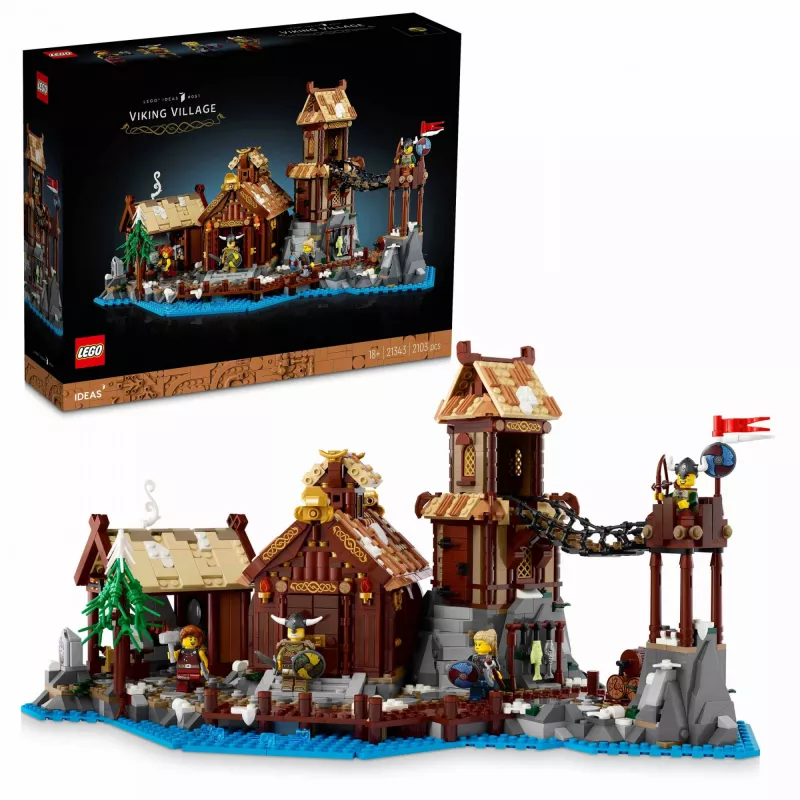LEGO Ideas – Vikingų kaimas