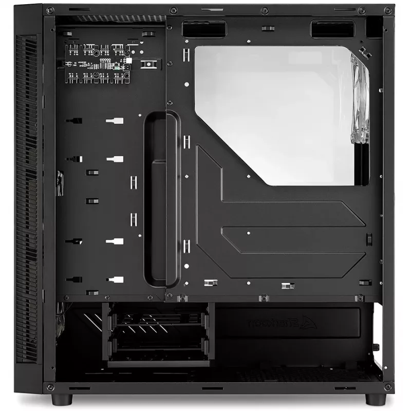 Korpusas Sharkoon TG6M RGB Tower Black