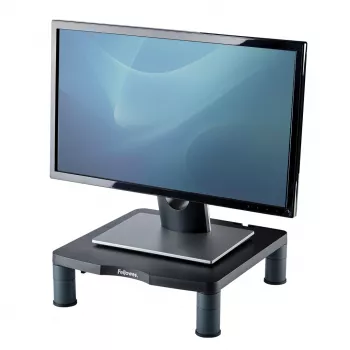 Fellowes reguliuojamo aukščio monitoriaus stovas su 3 padėtimis ir kabelių valdymu