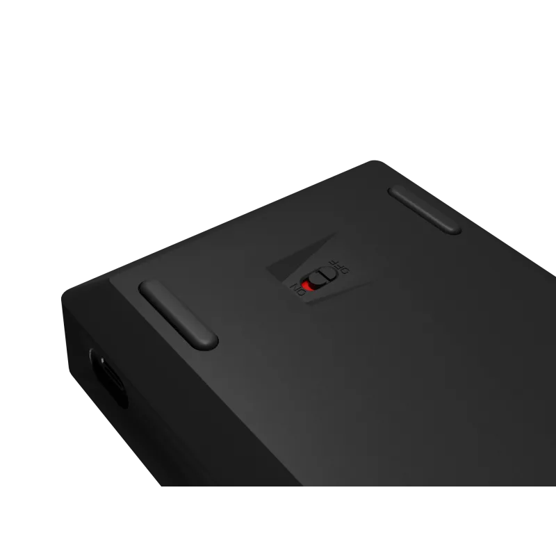 Belaidė mechaninė žaidimų klaviatūra GENESIS THOR 660 G2 US juoda RGB Gateron Brown