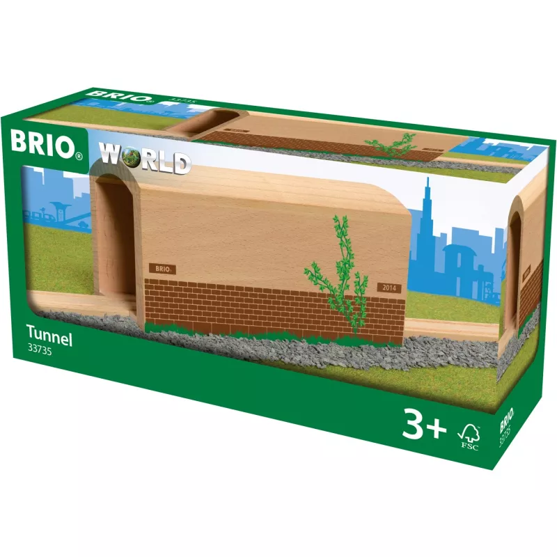Tunelis geležinkelio modeliams Ravensburger BRIO – 1 vnt., nuo 0,3 metų