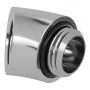 Barrow 45° adapteris G1/4 išorinis į G1/4 vidinis, sidabrinis, modelis TDWT45-V2 S