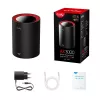 Cudy M3000 dviejų juostų (2,4 GHz / 5 GHz) Wi-Fi 6 (802.11ax) juodas, raudonas 1 vidinis
